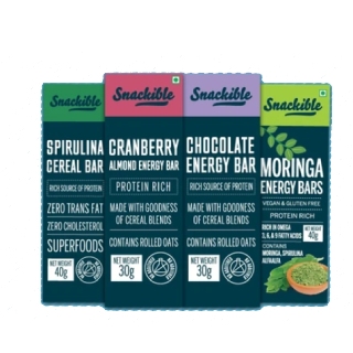 Snackible  Energy Bars Start at Rs.45